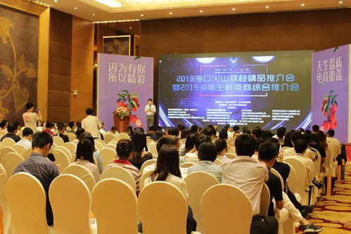 2019海口火山荔枝精品推介会暨海南生鲜电商综合推介会圆满举行，跨界融合探索区域品牌与电商发展新路径